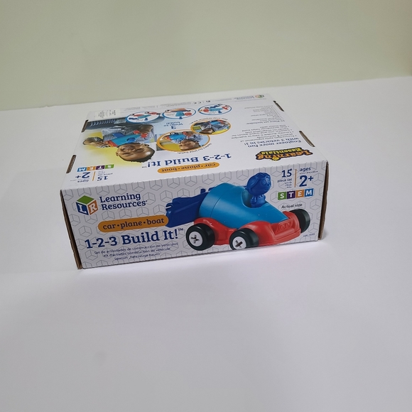 Brand New Learning Resources 1-2-3 Build It Toy For Kids/ Children - Picture 6 of 9